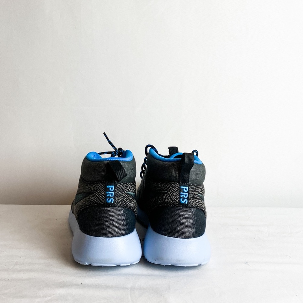 NIKE Roshe Run Mid City Pack Paris Sneakerboot Anthracite - Picture 3 of 11